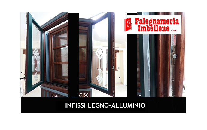 Infissi in legno-alluminio
